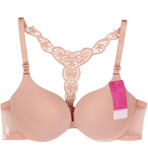 Sexy Front Closure Smooth Bras Charming Lace