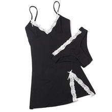 Load image into Gallery viewer, Cotton Nightgown Women Lace Nightdress