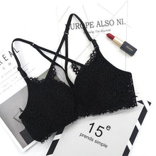 Load image into Gallery viewer, Front buckle seamless venting cross beauty